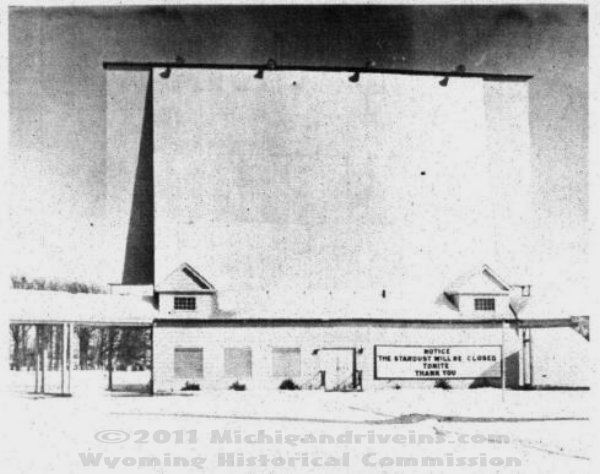 Stardust Drive-In Theatre - Old Photo (newer photo)